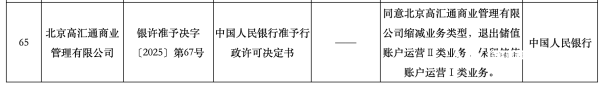 沪深策略联盟 高汇通缩减预付卡业务！支付行业持续瘦身 年内6张牌照注销
