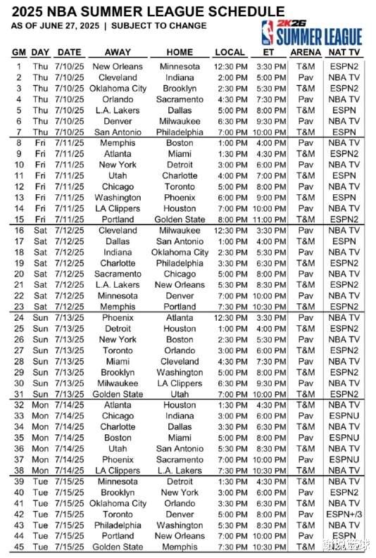 聚盈策略 湖人官宣夏联赛程, 将与独行侠快船交锋, 收官战对阵绿军