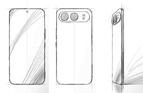 配资伐 荣耀500系列线稿曝光：横向跑道+大R角直屏，这设计太有果味了
